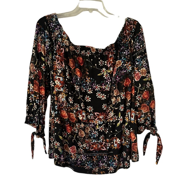 Daniel Rainn Off the Shoulder Top Size M - Picture 2 of 6